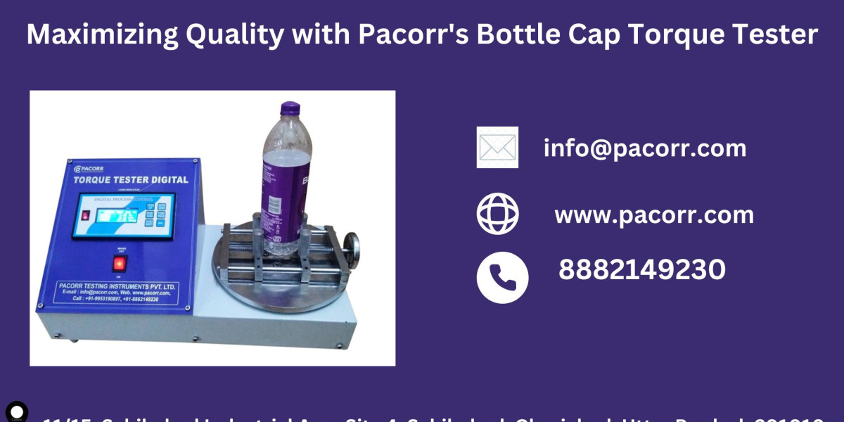 The Impact of Bottle Cap Torque Testing on Packaging Integrity and Safety